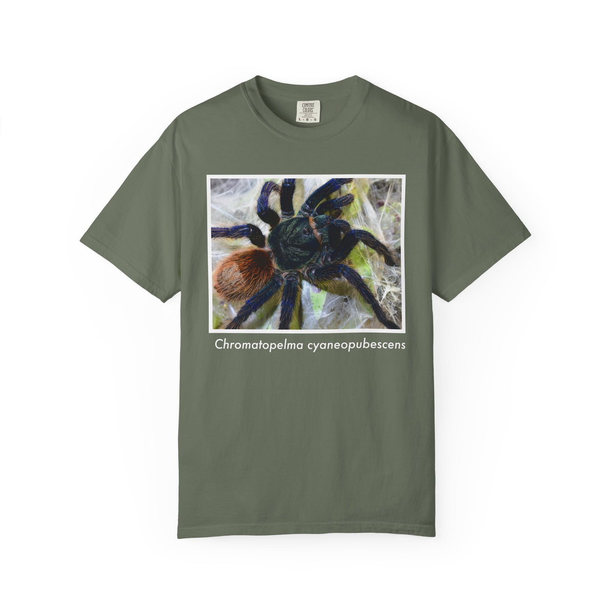 Unisex Chromatopelma cyaneopubescens T-shirt