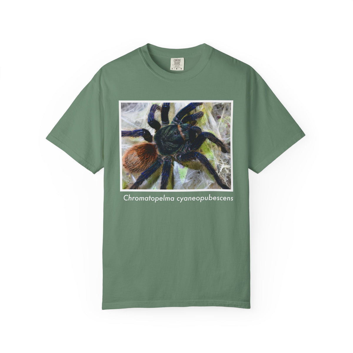 Unisex Chromatopelma cyaneopubescens T-shirt